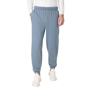 Custom <b>Men's</b> Relaxed Fit French Terry Joggers Premium Cotton Athleisure Sweatpants Elastic Cuff <b>Lounge</b> <b>Pants</b> OEM ODM Manufacture - Product Image 1