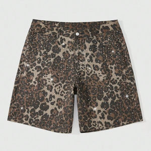 Shorts en jean personnalisés OEM, respirants, séchage rapide, légers, conception complète, tissu, coupe, longueur, couleur du lavage, taille, coutures - Product Image 1