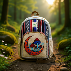<b>Hemp</b> Cotton <b>Backpack</b> Eco-Friendly and Stylish Product Category - Product Image 3