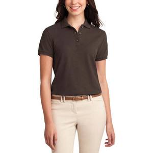 Polo uni personnalisé avec logo brodé pour femme 2026, 100 % coton respirant, polos de golf vierges à manches courtes, toutes tailles - Product Image 5