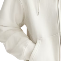 Veste à capuche zippée ample en coton premium, style décontracté, pour la vente en gros – Fabricant et fournisseur de vêtements personnalisés