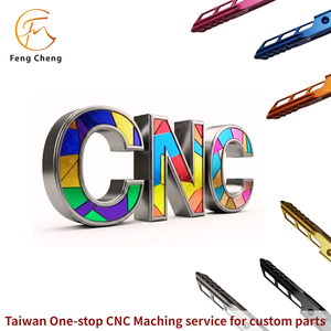 Servicios de mecanizado CNC personalizados en Taiwán para aluminio anodizado en 9+ colores, proveedor de piezas de juguetes 5.1 por Feng Cheng - Product Image 1