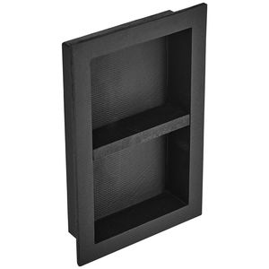 Mensole da Bagno 40x60 cm, Organizer per Nicchia Doccia con Doppie Mensole e Angoli Quadrati, Protezione Sigillata Incassata - Product Image 4