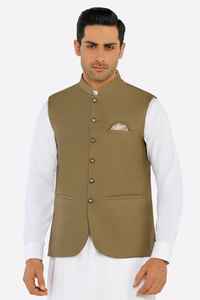 Service OEM ODM – Gilet de mode pour homme, style pakistanais, 1 pièce, coupe classique, tenue musulmane, gilets et vestes pour hommes - Product Image 3