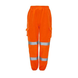 Enhanced Visibility Men's Workwear <b>Pants</b> Anti-Static <b>Thermal</b> Safety Trousers for Rain Outdoor Activities - Product Image 4