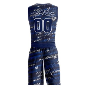 Uniforme de Baloncesto Personalizado de Alta Calidad Más Vendido, Uniforme Deportivo de Talla Grande para Hombre con Logotipo Impreso, Pantalones Cortos Transpirables de Secado Rápido para Verano - Product Image 3