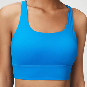 Ensemble de yoga athlétique taille haute respirant et uni pour femme, en tissu extensible pour mouvements flexibles, idéal pour le fitness et l'exercice - Product Image 6