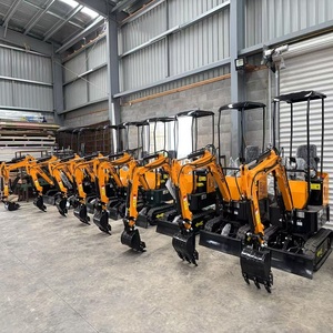 รถขุดขนาดเล็ก HT10 รุ่น 1 ตัน พร้อมกระบอกสูบไฮดรอลิก ตัวเครื่องแบบตีนตะขาบขนาดกะทัดรัด เครื่องยนต์โคห์เลอร์ - Product Image 2