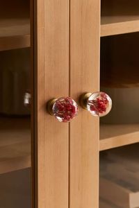 Poignées de porte en bois et résine de designer, poignées de meuble faites à la main, tirants de tiroir, quincaillerie pour armoire et placard - Product Image 6