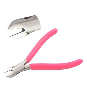 Side Cutter 125mm Stainless Steel Smooth Jaws Spring PVC Handles Crimping Fishing Jewelry Making DIY <b>Crafts</b> <b>Wire</b> <b>Wire</b> Stripper - Product Image 1