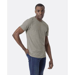 Camiseta Premium Unisex de Cuello Redondo, 100% Algodón, Color Verde Oliva, con Colores y Logotipo Personalizables para la Marca de su Empresa - Product Image 5