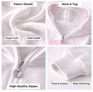 Sudadera con Capucha Unisex de Felpa de Mezcla de Algodón de 350g, Fabricada en India, con Diseño de Red de Araña y Estampado Personalizado, Lavado Ácido, Ecológica, de Fabricante OEM - Product Image 4