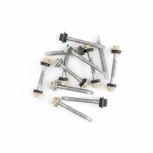 PDC Hex Head Self Drilling <b>Screw</b> Carbon Steel Class 4.8/6.8 Zinc/<b>Galvanized</b> Coarse Thread Bonded EPDM Washer DIN Standard - Product Image 1