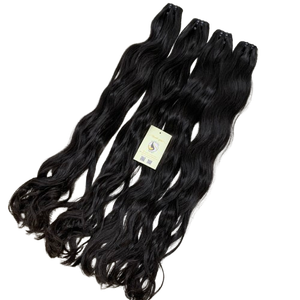 Meilleur Vente en Gros Compétitif Naturel Ondulé Vietnamien Remy Extensions de Cheveux Hot Body Wave Bundles Jerry Curl Styles Teints Cheveux Humains - Product Image 4