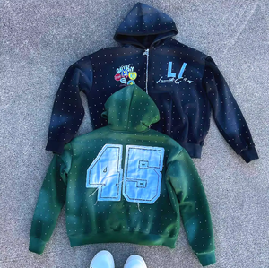 Sudadera con Capucha de Entrenamiento de Baloncesto Unisex de Diseño Personalizado, Venta al por Mayor, Alta Calidad, 100% Poliéster - Product Image 2