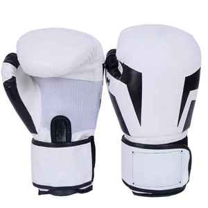 Guantes de Boxeo Transpirables de Primera Calidad que Absorben la Humedad, Hechos con Cuero Genuino, Guantes de Boxeo Personalizados para Gimnasio - Product Image 4