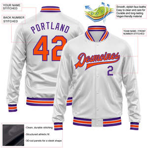 Custom Pink Varsity <b>Jacket</b> <b>Men</b> Plus Size Streetwear Style Quick Dry Heat Transfer Printing <b>Letter</b> Pattern Stand Collar Regular - Product Image 2