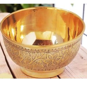 Ensemble de 3 bols en métal de forme irrégulière pour servir des en-cas, finition brillante, qualité supérieure, pour servir des fruits, du chocolat, des fruits secs - Product Image 2