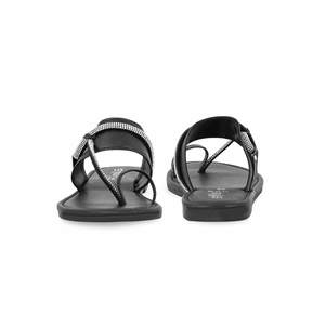 Sandalias de tacón informales negras CL1719 - Product Image 2