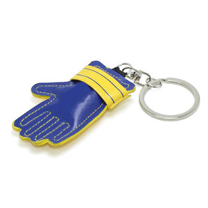 High Quality <b>Custom</b> Professional Goalkeeper Gloves <b>Keychain</b> Hot Selling PVC Rubber Material Goalkeeper Gloves <b>Keychain</b> - Product Image 5