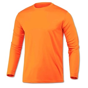 T-shirts à manches longues personnalisés pour hommes, protection solaire UPF 50, vierges, respirants et légers, pour l'été, vente en gros, fabrication OEM - Product Image 6