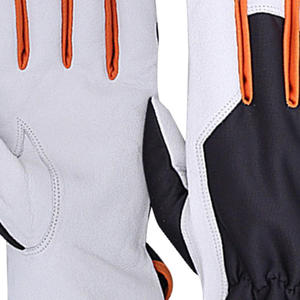 Guantes de Soldador Reforzados de Piel de Vacuno, Doble Capa en la Palma, Protección Térmica, Anticorte, para Invierno, Industriales, Forja, Dedos Completos - Product Image 6