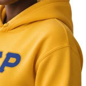 Sudadera con Capucha Personalizada de Sarga Dorada Sigma Gamma Rho, Sudadera con Capucha de la Hermandad Griega, Sudadera con Capucha de Forro Polar con Letras para Mujer, Ropa Universitaria Informal - Product Image 6