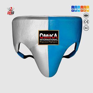 OMIKA INTERNATIONAL สนับเป้าสำหรับมวยสากลถ้วยป้องกันทำจากหนังทนแรงกระแทกโฟมความหนาแน่นสูงพร้อมบริการแพ็กเกจโลโก้ตามสั่ง - Product Image 1