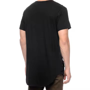 เสื้อยืดผู้ชายแบรนด์ใหม่ ผ้าฝ้ายถัก 100% สไตล์ดิสเทรส คุณภาพสูง เป็นมิตรกับสิ่งแวดล้อม แขนสั้น ทรงปกติ สีพื้น - Product Image 6