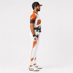 Uniforme de baseball athlétique conçu avec un tissu respirant, une coupe confortable et une qualité fiable pour l'entraînement quotidien au baseball, OEM - Product Image 3
