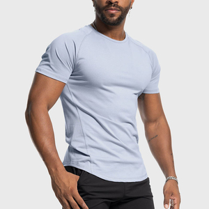 Camiseta Deportiva de Punto Vintage para Hombre, Corte Regular, Ecológica, de Secado Rápido, Transpirable y Ligera, para Gimnasio y Fitness - Product Image 3