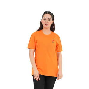 Solid Trader <b>Top</b> Performance Durable Lightweight Breathable Shrink Resistant Everyday Casual Women Tee Shirt - Product Image 1