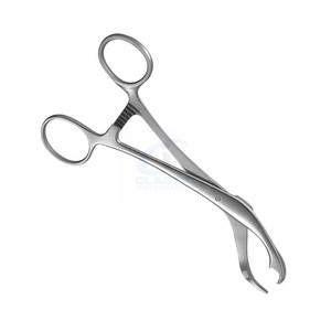 Pince à os Verbrugge inversée longue à cliquet en acier inoxydable pour réduction de fracture orthopédique, pince chirurgicale - Product Image 6