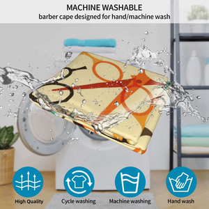 Cape de Salon pour Enfants Légère Imperméable Tissu de Coiffure Haute Qualité Vente en Gros Couleur Unique 2026 - Product Image 6