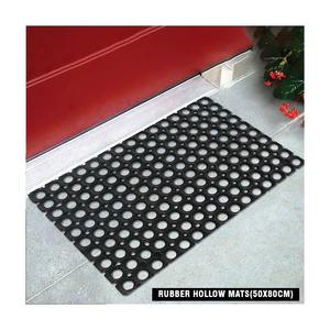 Tapis d'entrée rectangulaire antidérapant en caoutchouc creux 50*100 cm, imperméable, antidérapant, avec drainage, pour la maison, le bureau, l'extérieur et l'intérieur - Product Image 3