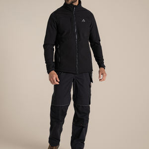 Chaqueta Deportiva para Hombre, 100% Poliéster, Cortavientos, con Cierre, para Senderismo, Cálida - Product Image 3