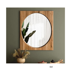 Marco de Madera Ecológico Hecho a Mano para Espejo de Pared, Decoración Interior Sostenible - Product Image 3