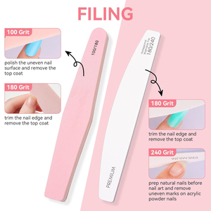 Best Selling Nail Caring Manicure Equipment Sets with Nail <b>Files</b> Clipper Nipper Cleaning Brush and OEM Packing - Product Image 2