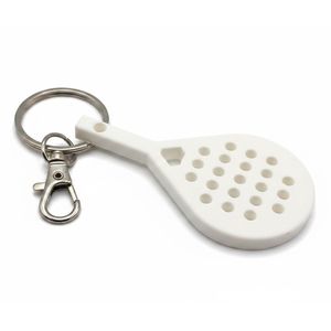 Llavero de Goma Resistente con Forma de Raqueta de Pádel, con Tamaño Personalizado y Logotipo Personalizado - Artículos Deportivos con Relieve 3D, Nueva Llegada, Servicio OEM - Product Image 5