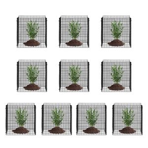 Confezione da 10 Reti da Giardino 3,6x3,6m, Protezione per Piante e Fiori da Esterno, Rete Metallica per Polli, Gabbie per Piante - Product Image 3