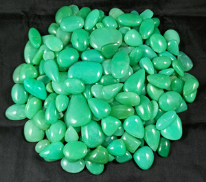 Chrysoprase naturelle pierres précieuses de guérison Cabochon au prix de gros Semi précieux mélange lisse forme Chrysoprase pierres précieuses en vrac - Product Image 2