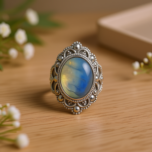 <b>Labradorite</b> Fashion <b>Ring</b> 8.7 Grams - Product Image 3