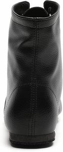 Chaussures de jazz noires à lacets Baifa Danzo pour femmes et filles adultes, semelle fendue, tige synthétique, semelle extérieure en caoutchouc, confortables, haute qualité - Product Image 3