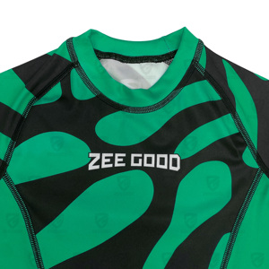 Maillots de compression à manches courtes de haute qualité pour enfants, pour la natation et le surf, vente en gros, t-shirts pour hommes, rashguard MMA - Product Image 3