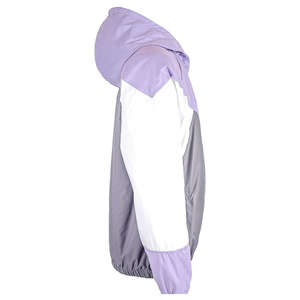 Chaqueta Cortavientos Personalizada Estilo Vintage Años 80 y 90 para Hombre, Invierno, 100% Poliéster, Bloques de Color, Cierre de Cremallera, Nylon, Cuello Alto, Resistente al Viento e Impermeable - Product Image 4