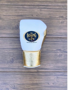 Personalized No Boxing No Life Real Cowhide Leather MMA Training Boxing <b>Gloves</b> Lace-Up Lightweight Breathable - Product Image 3