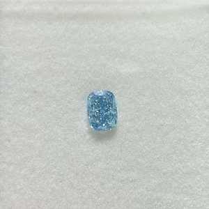 Diamantes Sueltos Azules Vívidos de 0.88ct, Corte Cojín, Certificados por IGI, Claridad VVS, Diamantes Cultivados en Laboratorio, Joyería CVD, Venta al Por Mayor - Product Image 1