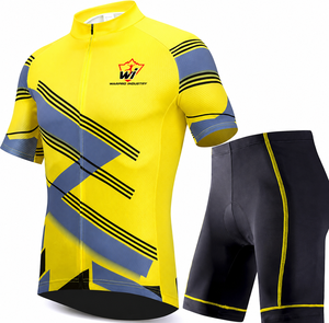 Conjunto de Jersey de Ciclismo de Alto Rendimiento para Hombre, Traje de Ciclismo Ligero de Secado Rápido con Pantalones Cortos Acolchados con Gel - Product Image 6