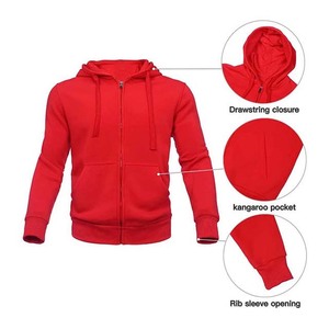 Conjunto Deportivo para Hombre, Venta al Por Mayor, Diseño Personalizado, Color Rojo, Traje de Jogging de 2 Piezas con Sudadera con Cierre, 2026 - Product Image 3