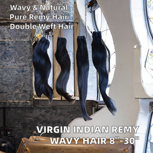 Extensiones de Cabello Humano Remy 100% Virgen, Rizado Natural, Cutícula Alineada, Cabello Indio de Lujo, de un Solo Donante - Product Image 5